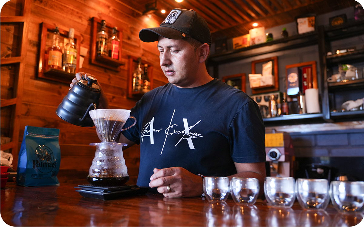 Filter: Colombia Las Palmas Natural Tabi/Pink Bourbon
